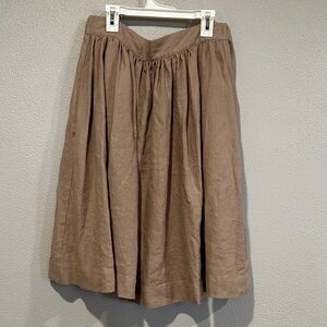 100% Linen skirt